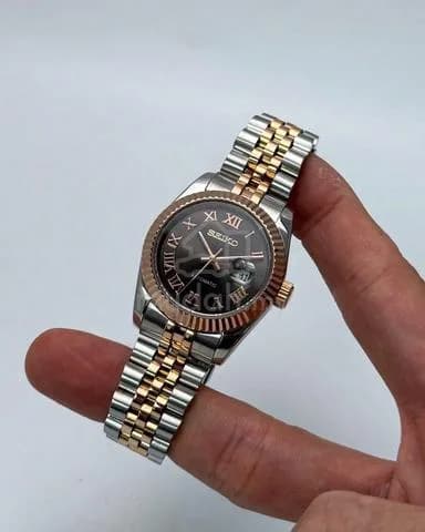 Custom S. Mod 31mm Dark Grey Roman 2-Tone Rose Gold — image 5