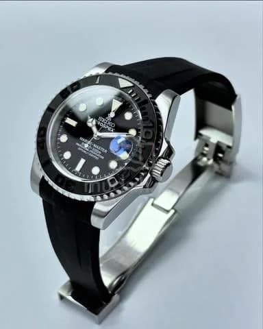 Custom S. Mod Gloss Black Prospex Yachtmaster 40mm — image 4