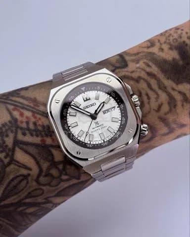 Custom S. Mod 42mm Silver Day-Date BR05 — image 1