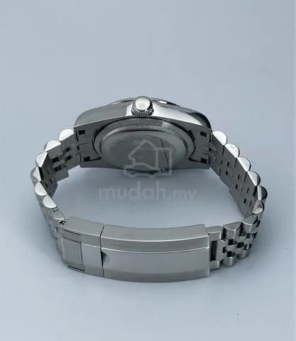 Custom S. Mod 36mm Glossy Black Sterile Onyx DateJust — image 6