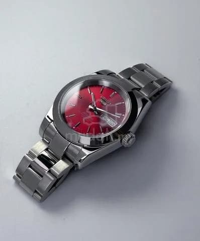 Custom S. Mod 39mm Red Day-Date Oyster Perpetual — image 5