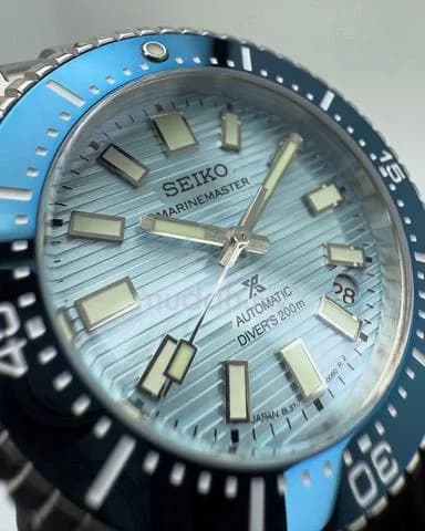 Custom S. Mod 40mm Ice Blue Prospex MarineMaster — image 3
