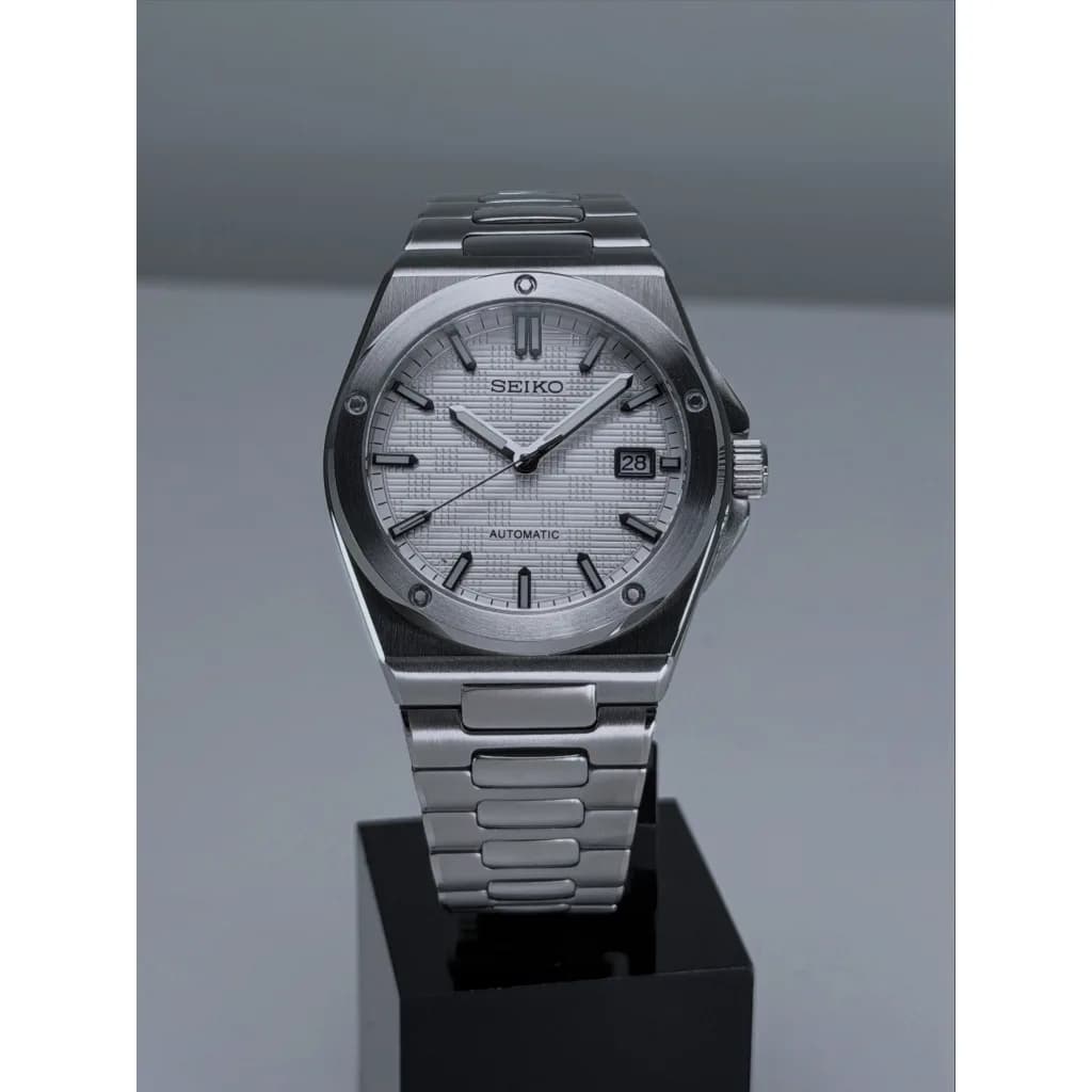 Custom S. Mod 40mm White Ingenieur Automatic Watch — image 2