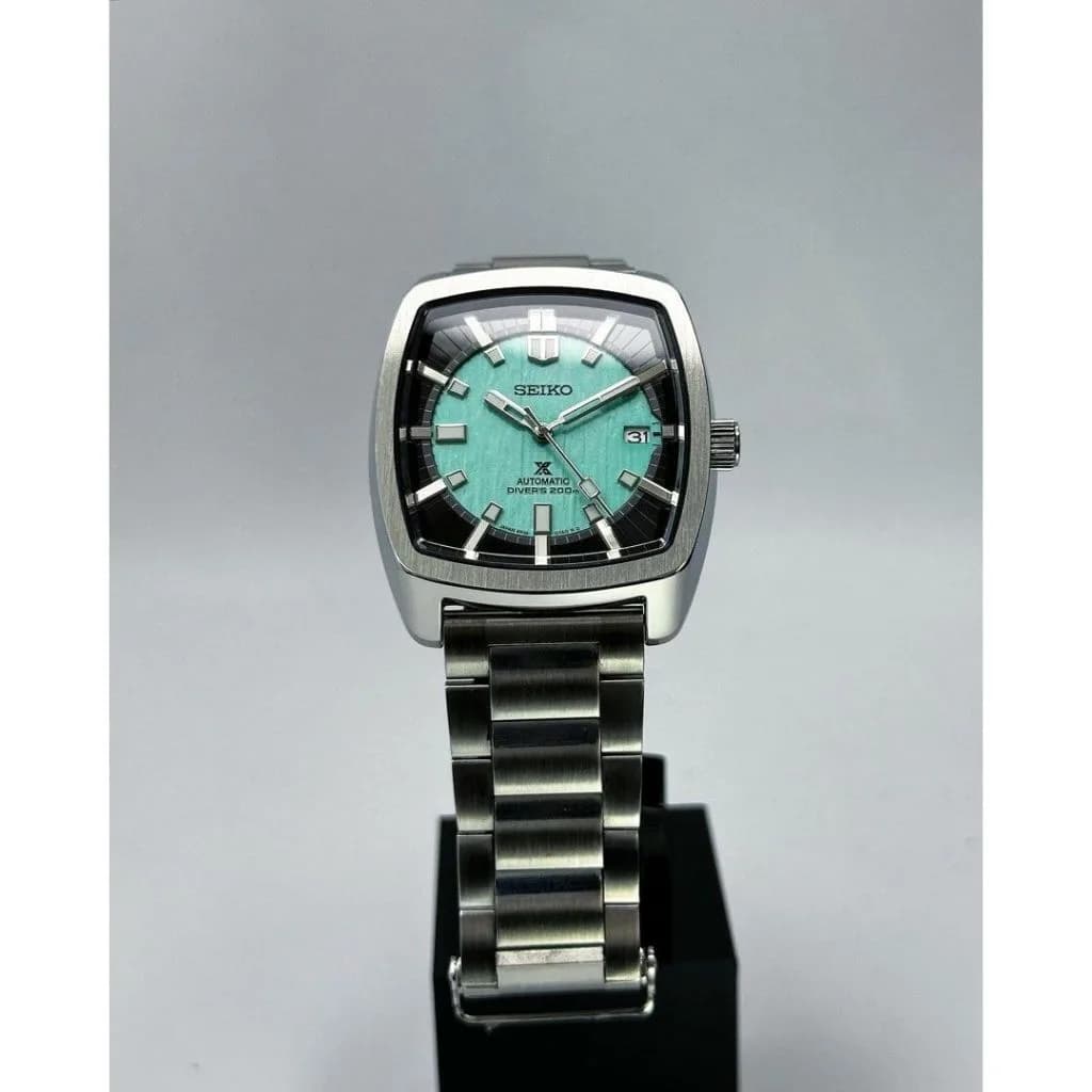 Custom S. Mod Tif Blue Green Birch Recraft Tank 39.5mm — image 6