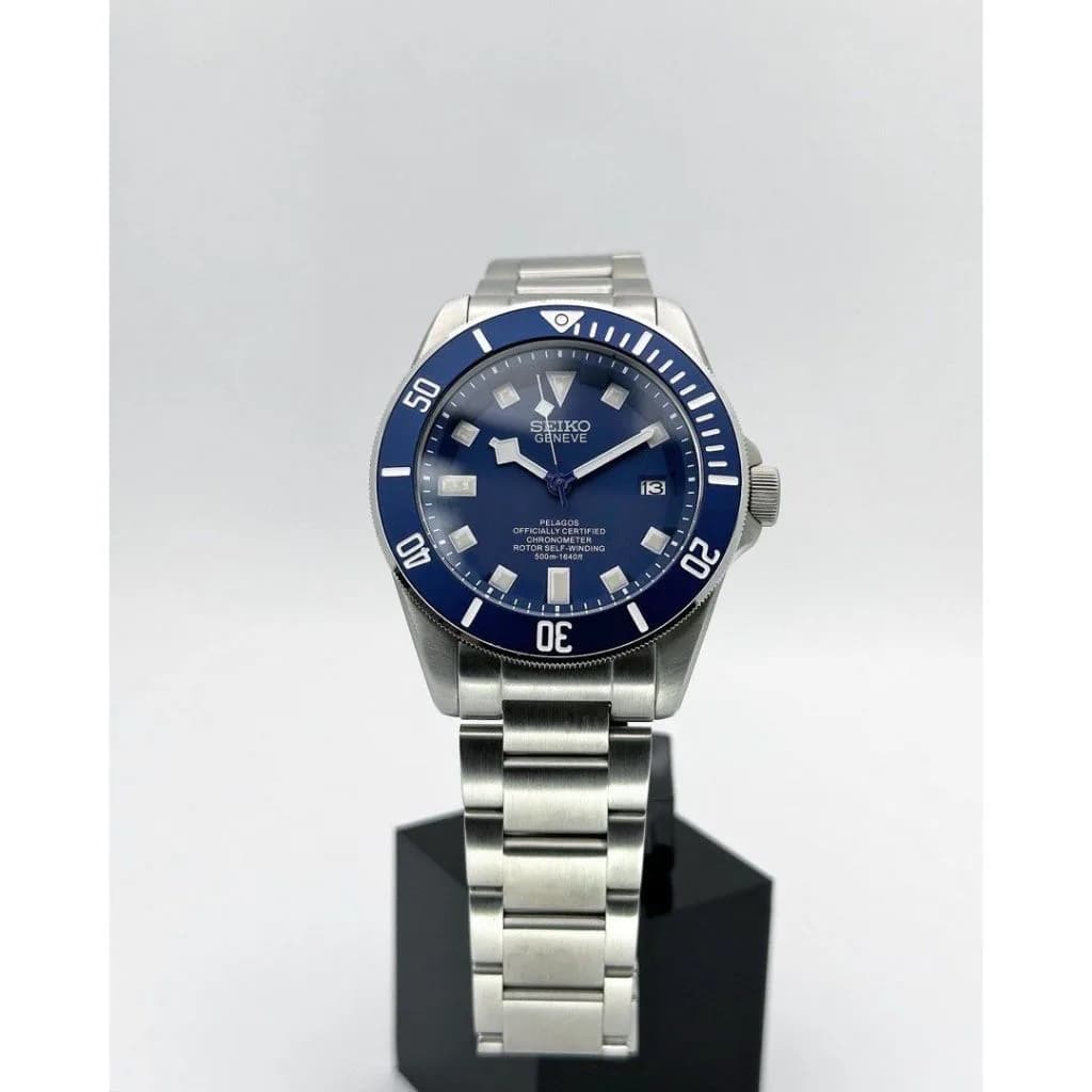 Custom S. Mod Blue Pelagos 42mm — image 4