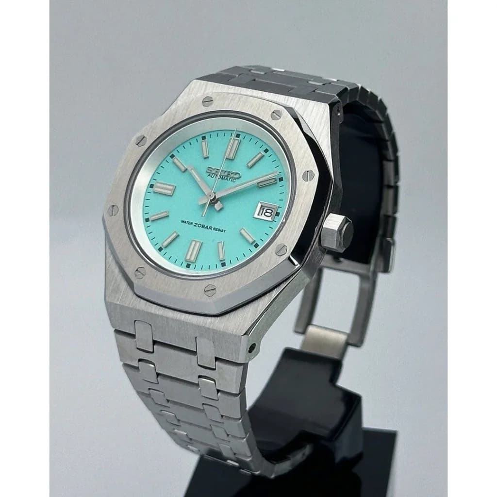 Custom S. Mod 42mm Tiff.Blue/Green AP — image 4