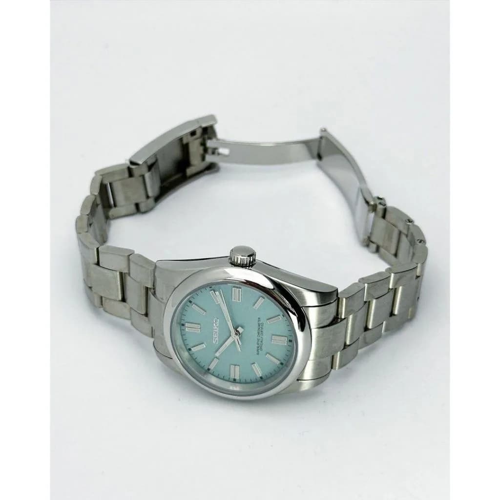 Custom S. Mod Light Tif Blue Green Oyster Perpetual 36mm — image 6