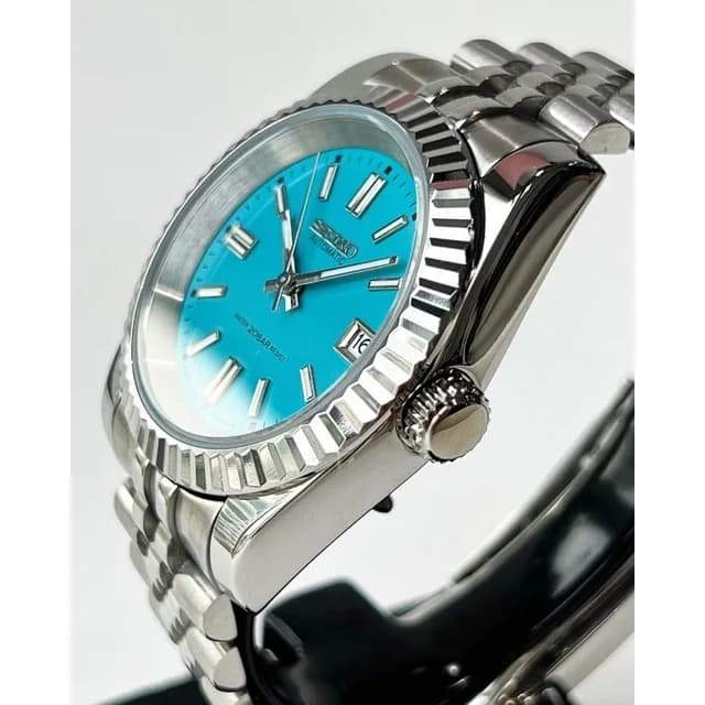 Custom S. Mod Blue DateJust 36mm — image 6
