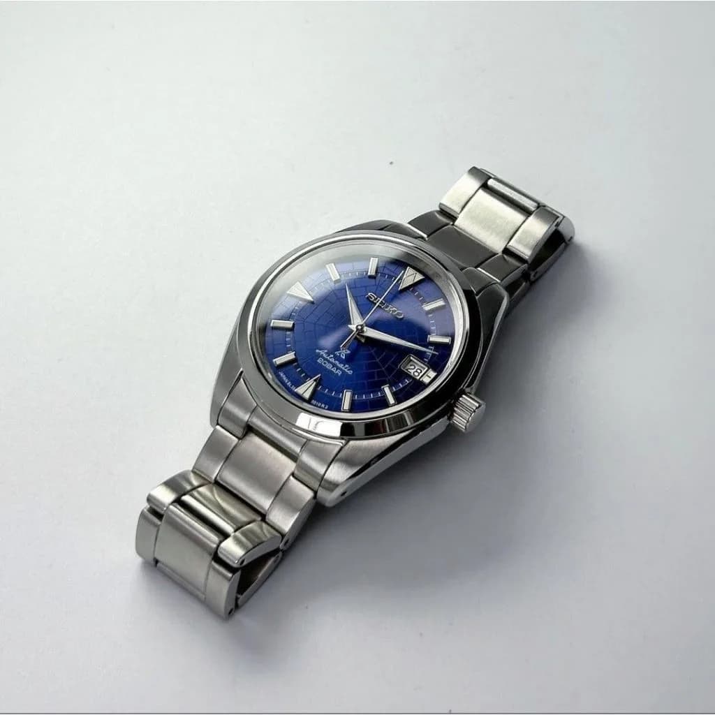 Custom S. Mod Blue Ginza Presage 39mm — image 6