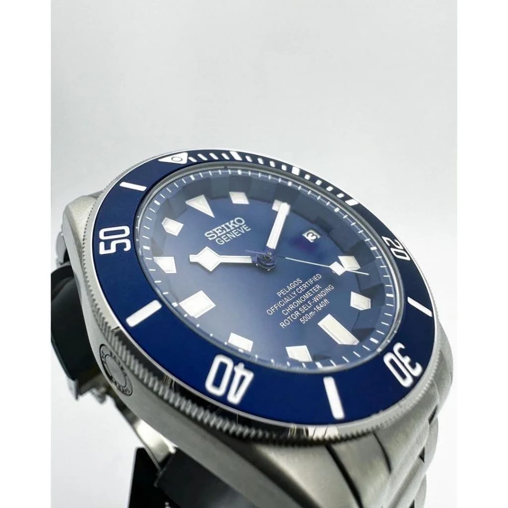 Custom S. Mod Blue Pelagos 42mm — image 5