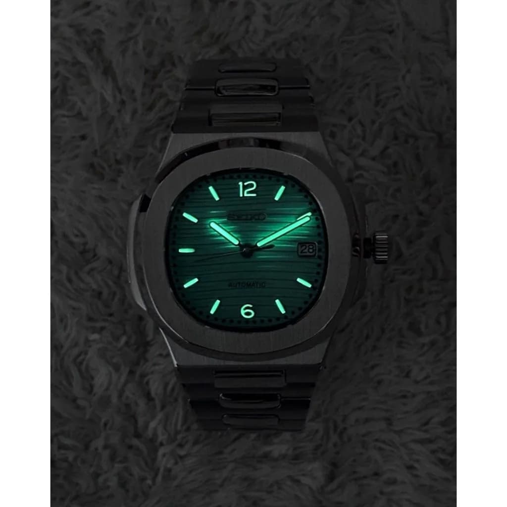 Custom S. Mod 40mm Blue/Green Naut V2 — image 6