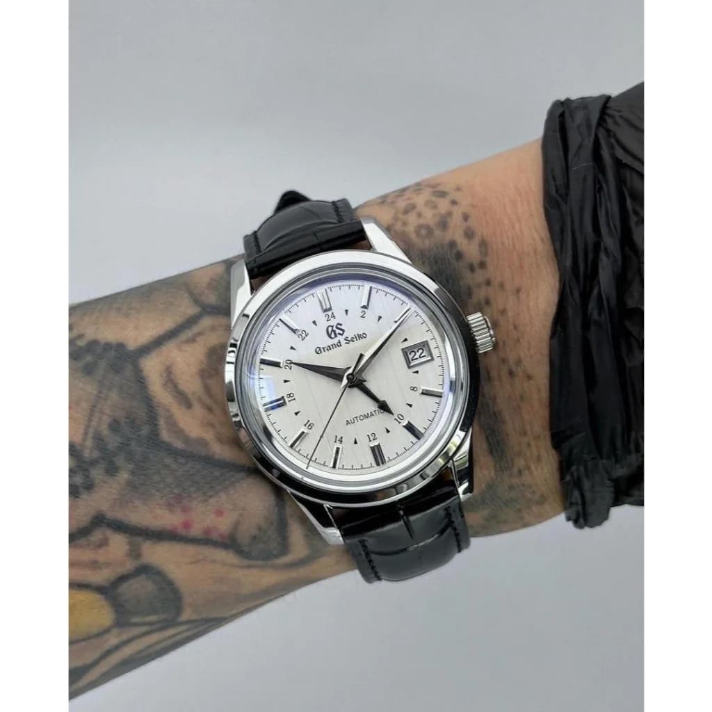 Custom S. Mod 39mm SBGJ Snow Texture Dial — image 1