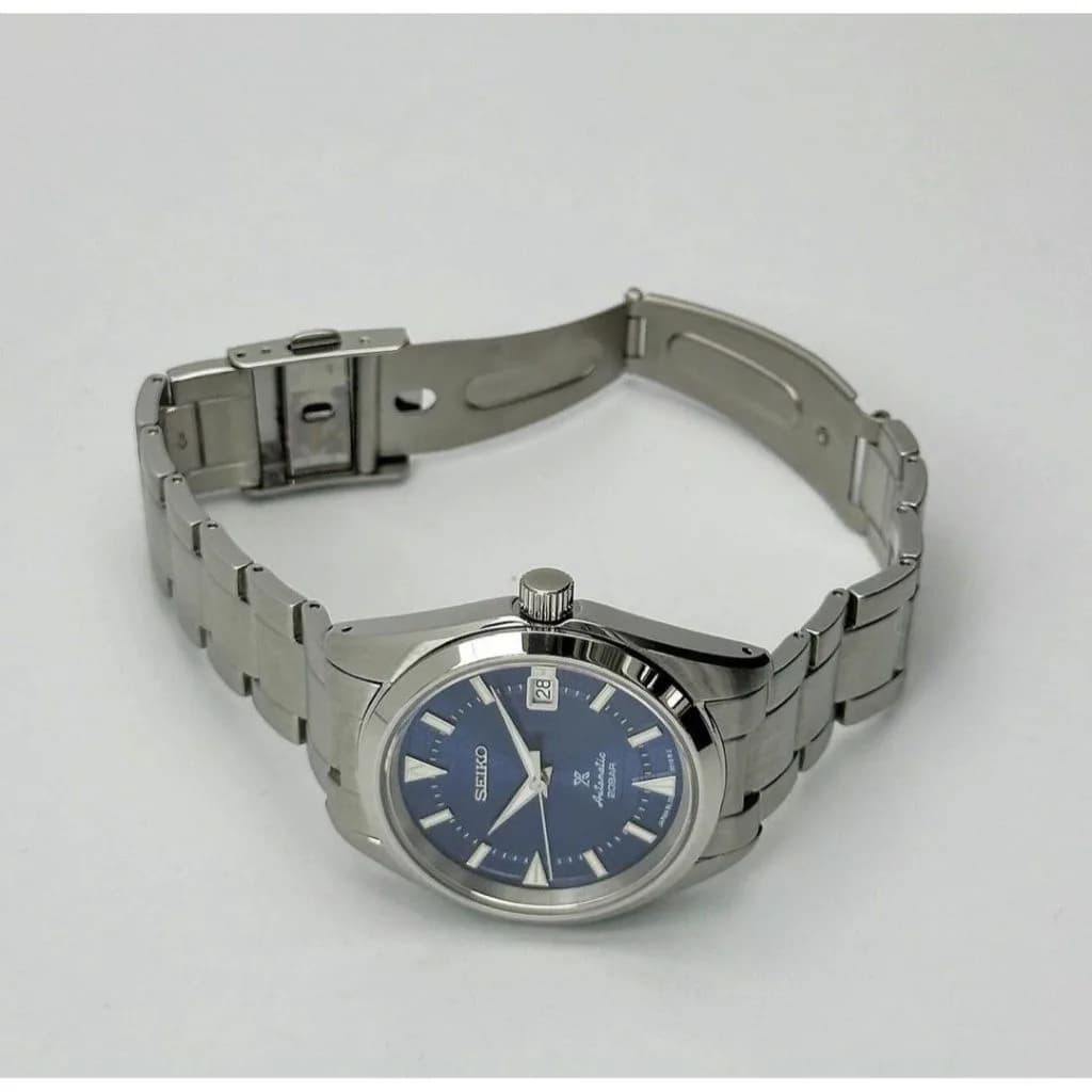 Custom S. Mod Blue Ginza Presage 39mm — image 7