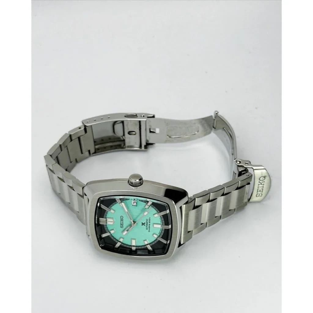 Custom S. Mod Tif Blue Green Birch Recraft Tank 39.5mm — image 7