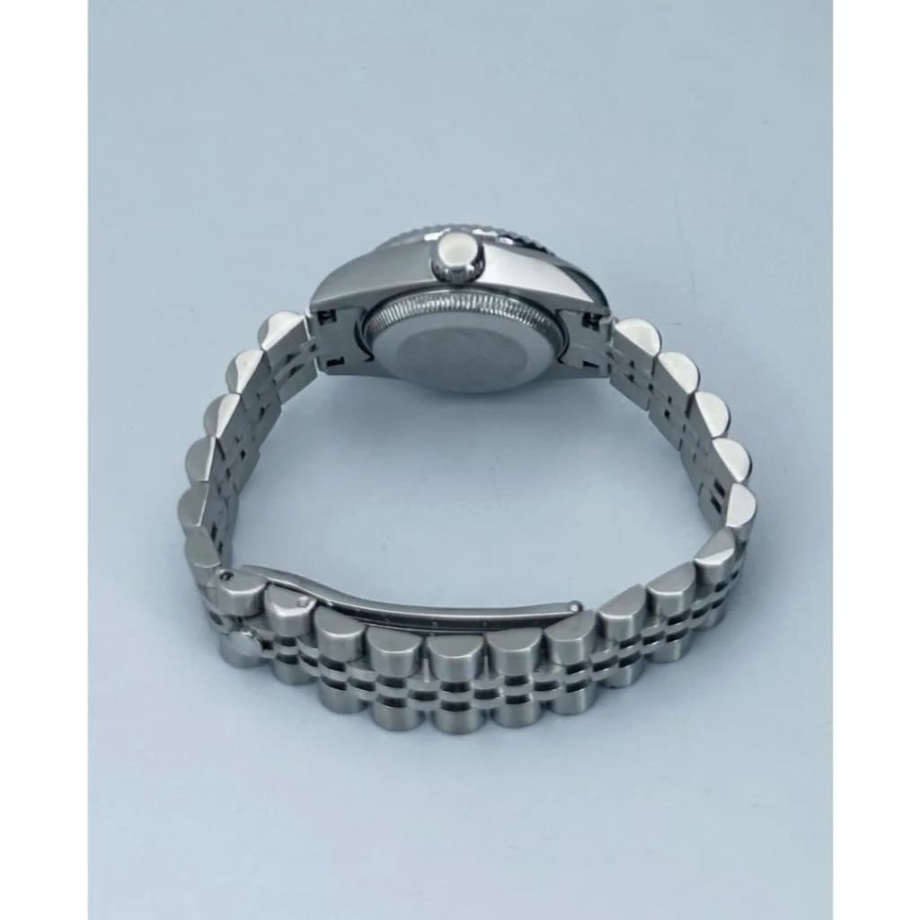 Custom S. Mod 26mm Silver Diamond White Datejust — image 8