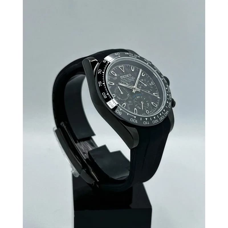 Custom S. Mod Black Carbon Dayt0na Quartz Chronograph 40mm — image 4