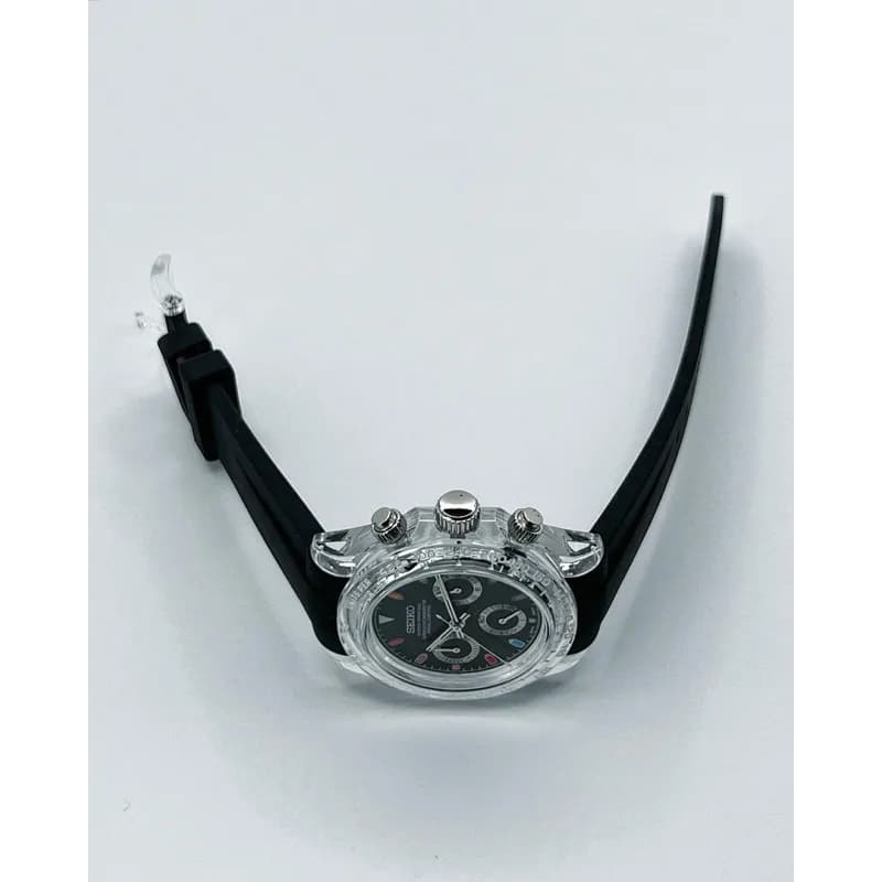 Custom S. Mod Clear Daytona vk63 Quartz Chronograph 39.5mm — image 7