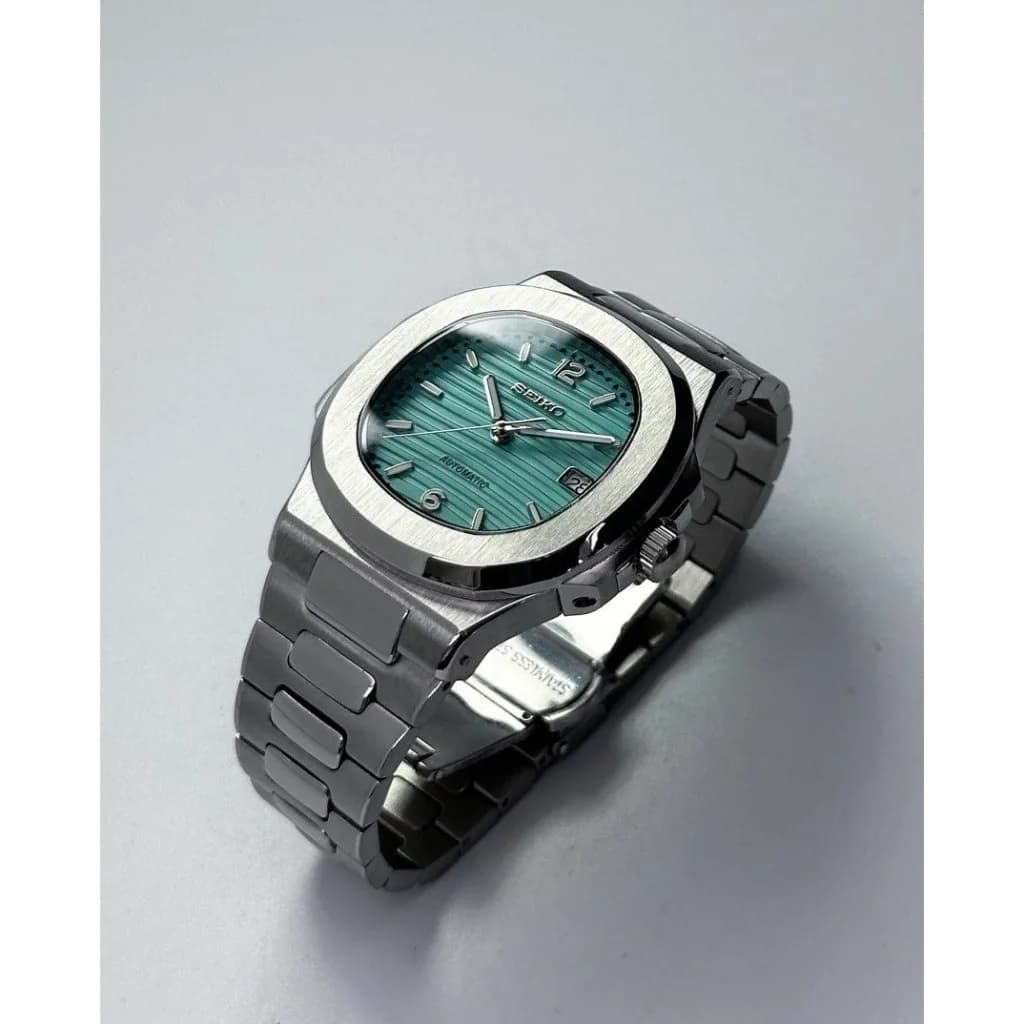 Custom S. Mod 40mm Blue/Green Naut V2 — image 7