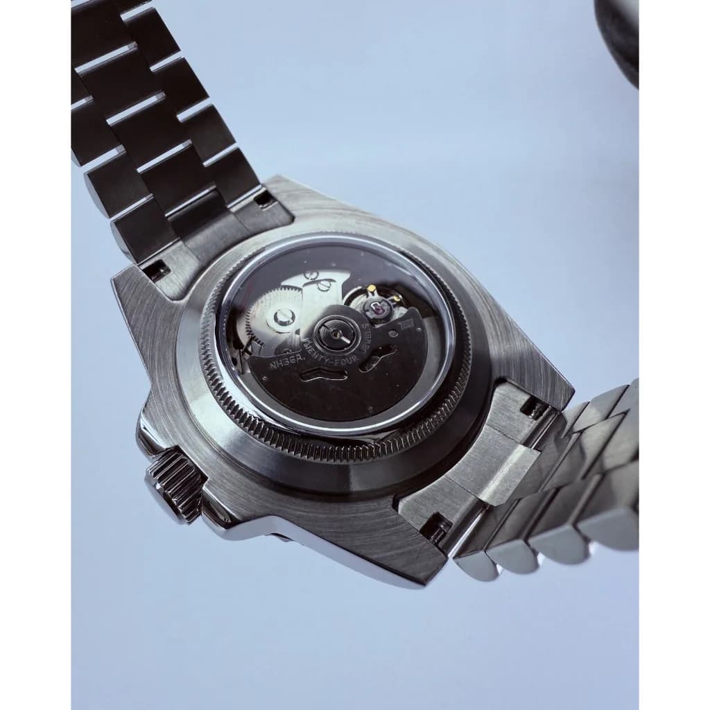 Custom S. Mod 40mm Ice Lume SB Sub Green Bezel Diver Style — image 8