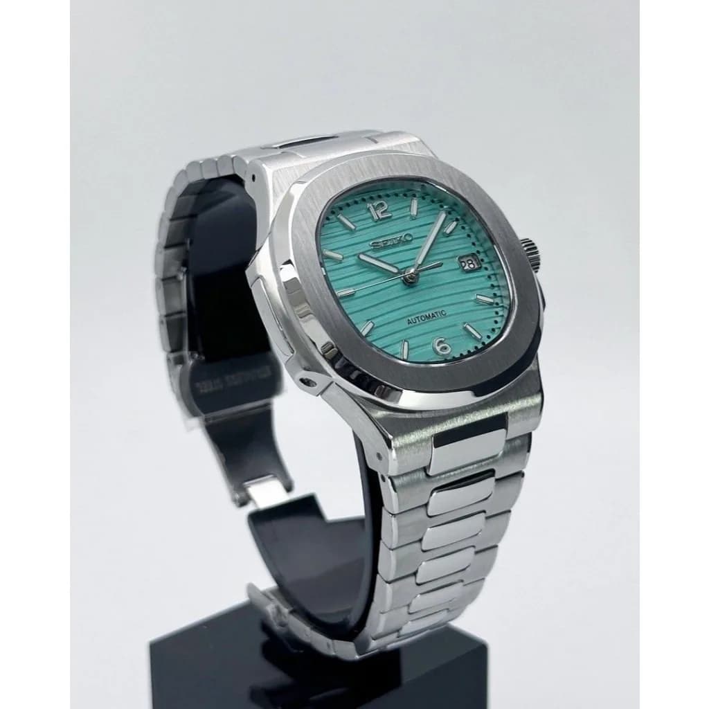 Custom S. Mod 40mm Blue/Green Naut V2 — image 2