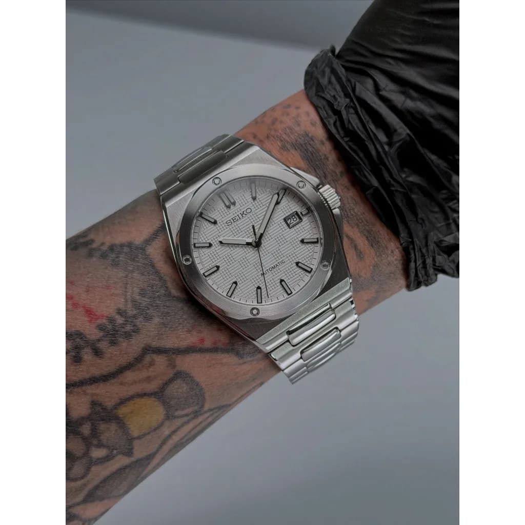 Custom S. Mod 40mm White Ingenieur Automatic Watch — image 1