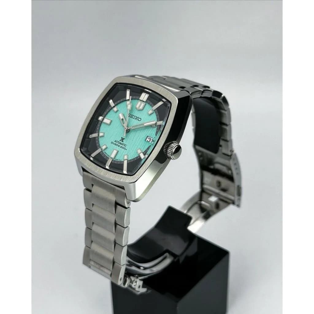 Custom S. Mod Tif Blue Green Birch Recraft Tank 39.5mm — image 4