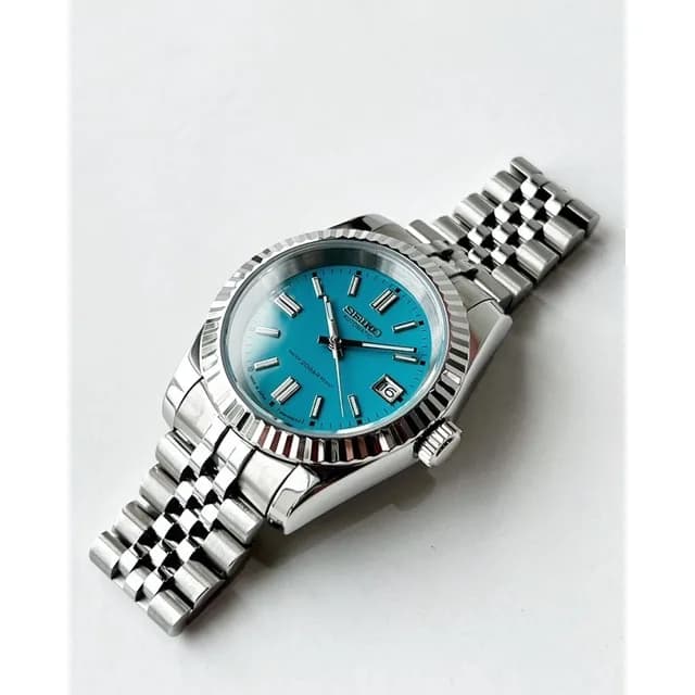 Custom S. Mod Blue DateJust 36mm — image 1