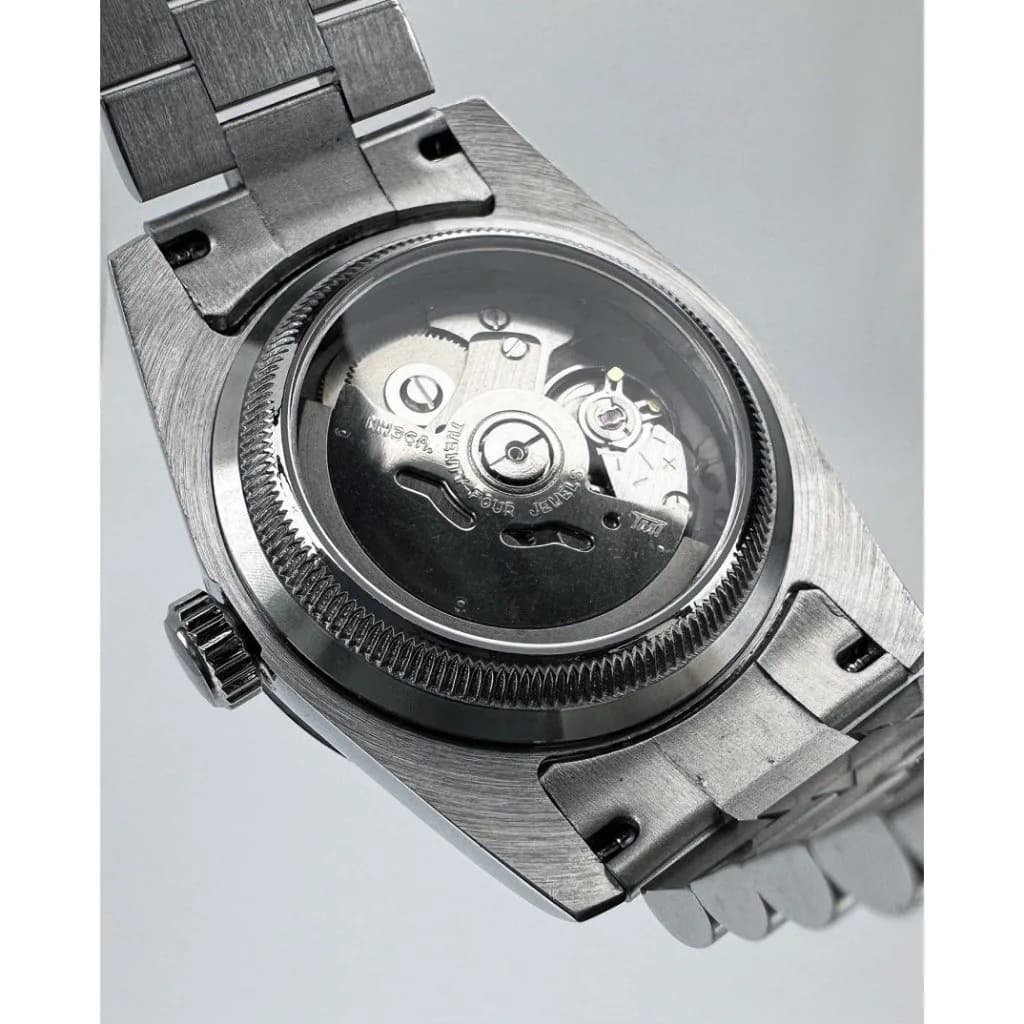 Custom S. Mod 36mm Tiff.Blue Arabic DateJust President — image 8