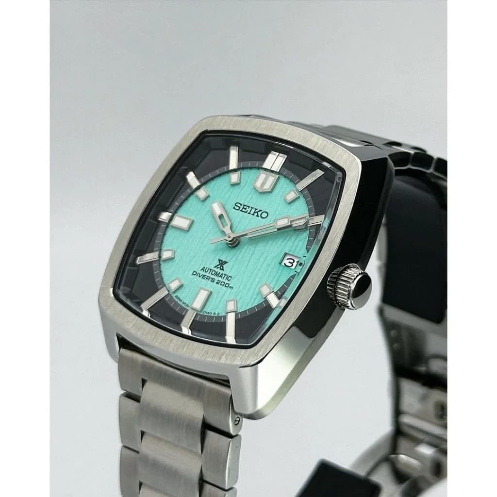 Custom S. Mod Tif Blue Green Birch Recraft Tank 39.5mm — image 5