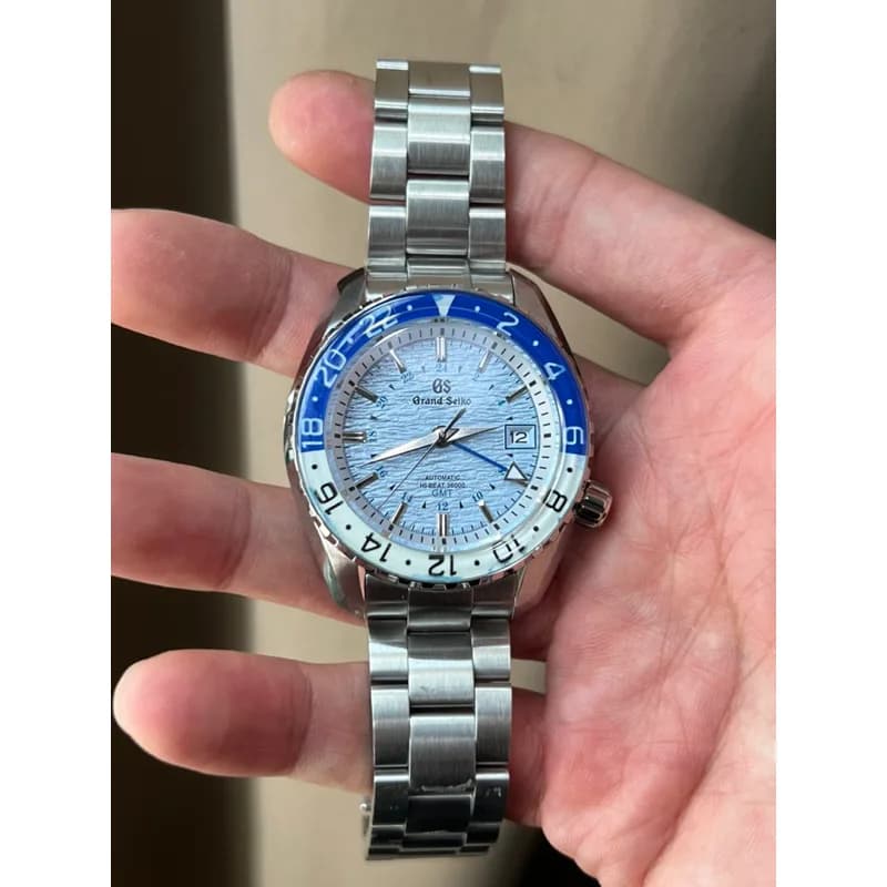 Custom Grand Seiko Mod 41mm GS GMT Sky Blue — image 1
