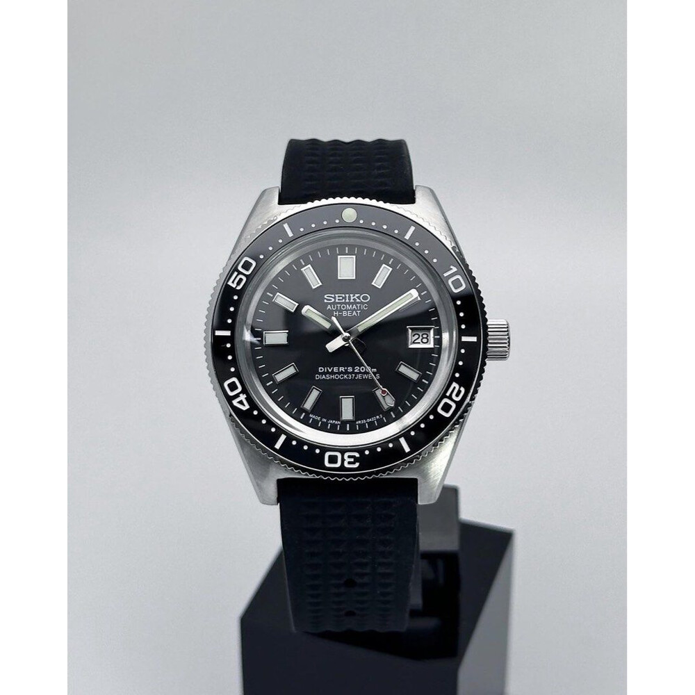 Custom Seiko Mod • Black 62Mas v3 • 40mm E&S Watches