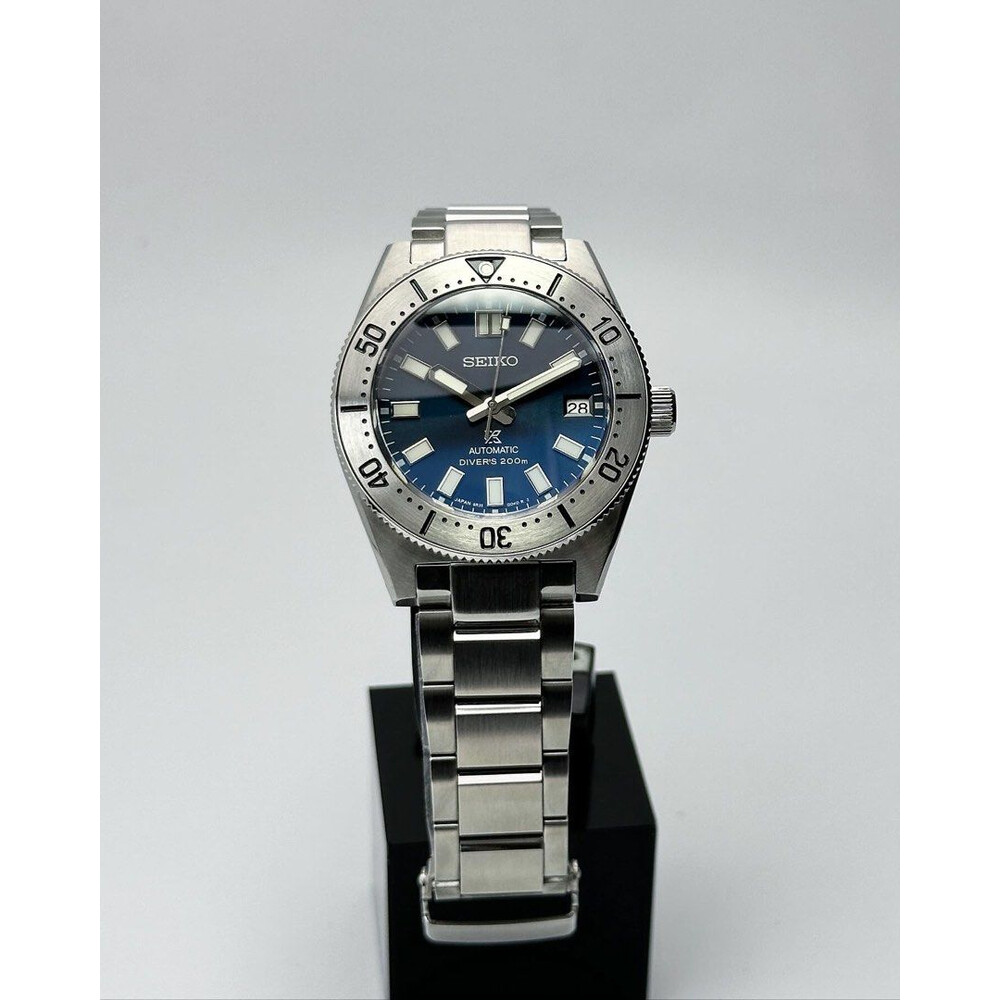 Custom Seiko Mod • Blue Steel Prospex 62Mas • 40mm E&S Watches