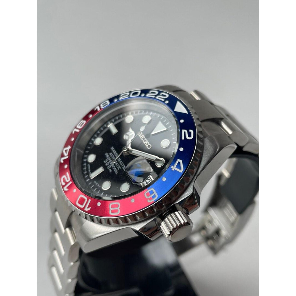 Pepsi Seiko Modded Watches For Sale Custom Seiko Mod • Pepsi • 40mm