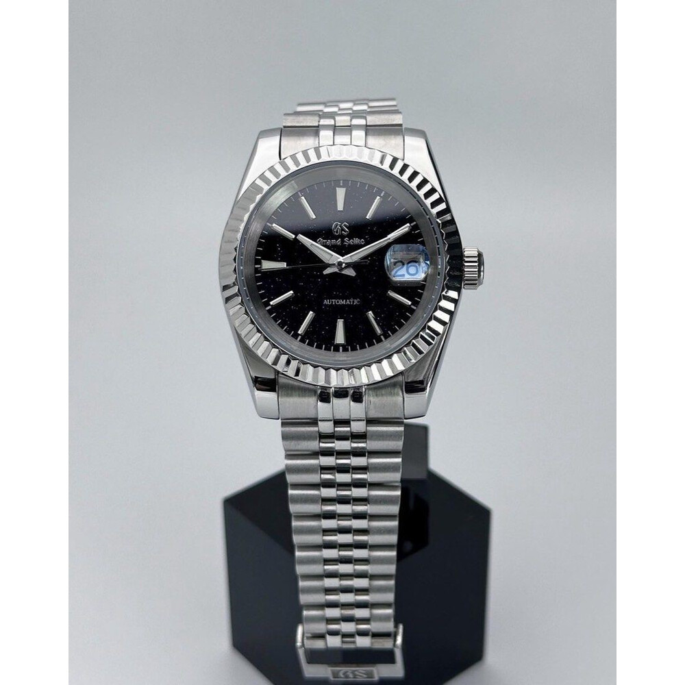 Custom Grand Seiko Mod • Midnight Stardust GS DateJust • 39mm