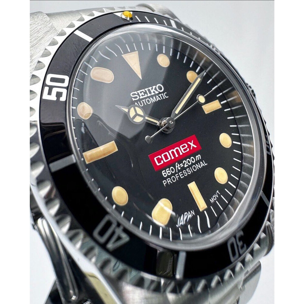 Seiko Submariner Custom Seiko Mod • Vintage Comex Submariner On