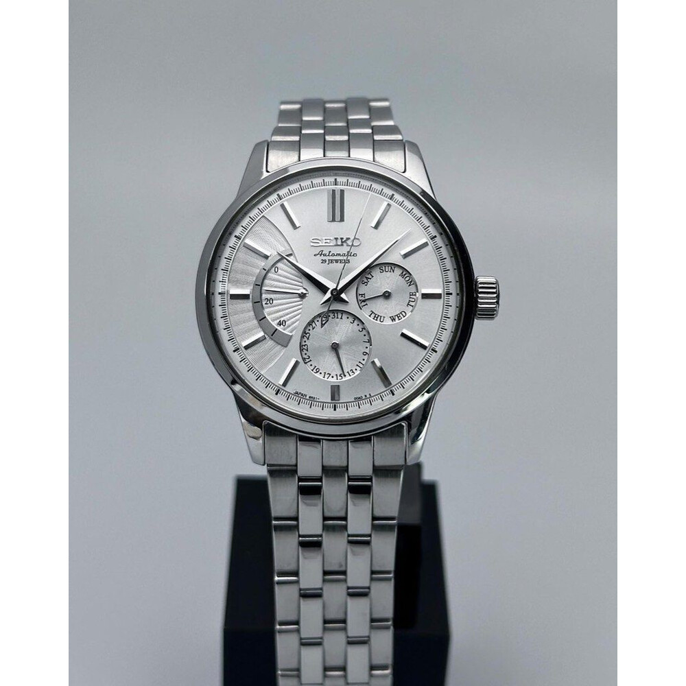 SOLD!!) 40mm • Seiko Sarc015 6R15-00A0 Stainless Steel Automatic  